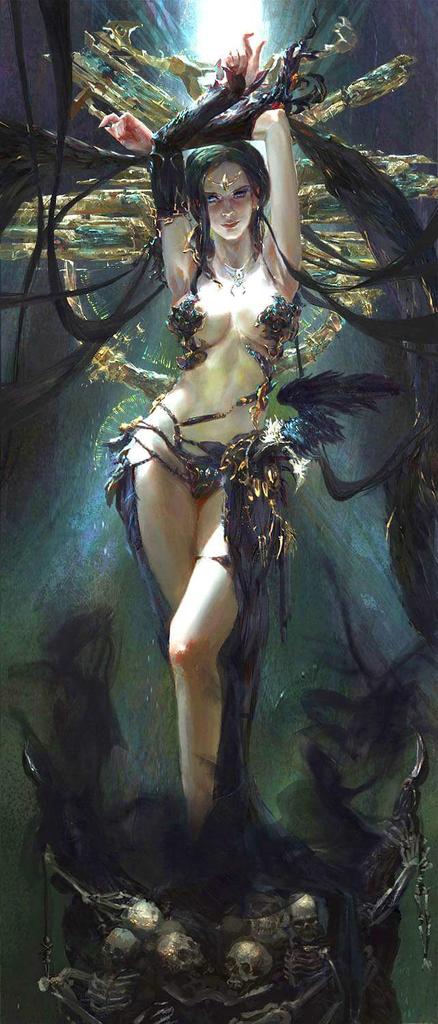 sarapezzini17's tweet photo. Bonne nuit!
"Dark Goddess" by XIYE
#Illustration #erotic #xiye #mayaida http://t.co/rzEidbcUHs