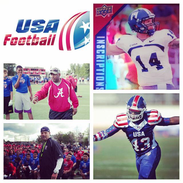 ronwhitcomb's tweet photo. Excited to be in #ATL for the @usafootball camp this weekend! Great camp, great kids! #USAFC #ODU #ODUFB #RWQB http://t.co/jmxOevQeiq