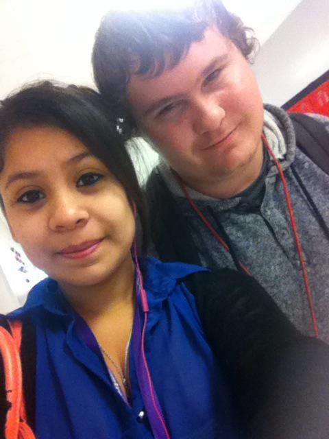 Me and my friend Sabrina