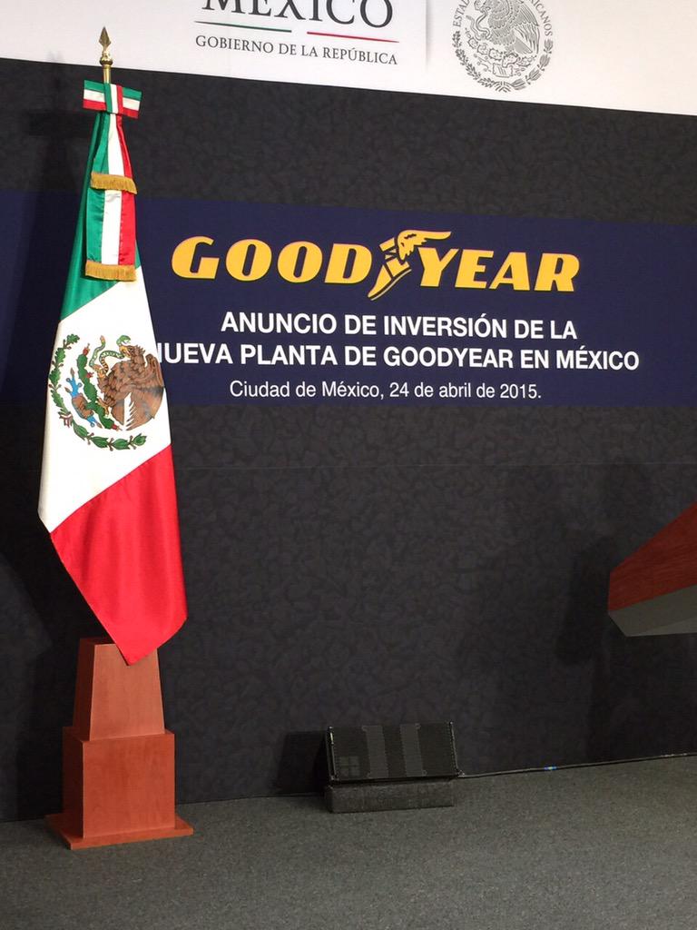 Celebramos la nueva planta de <a href="/GoodyearRacing/">Goodyear Racing</a>, bienvenida al #SindicalismoResponsable® productividad y competitividad