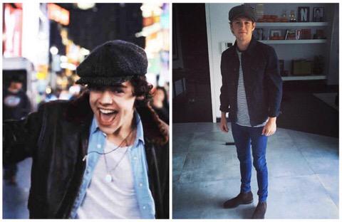 TeamDirectionBR's tweet photo. harry talvez seja a verdadeira inspiração do niall http://t.co/r544oTu3Hf