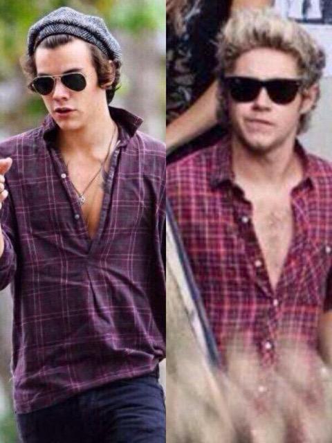 TeamDirectionBR's tweet photo. harry talvez seja a verdadeira inspiração do niall http://t.co/r544oTu3Hf