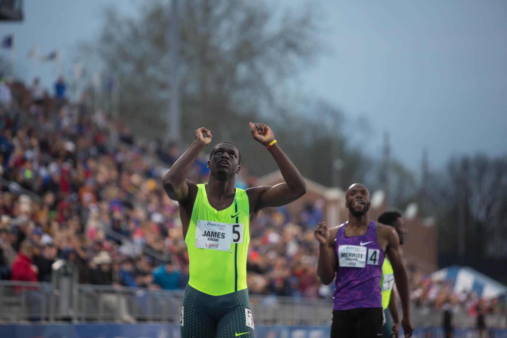 Kirani James Breaks Michael Johnson's Drake Relays Record 1 Kirani James