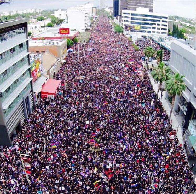 ngourdikian's tweet photo. we made noise, we made history #ArmeniaGenocide #TurkeryFailed http://t.co/5DmHjxmOHe