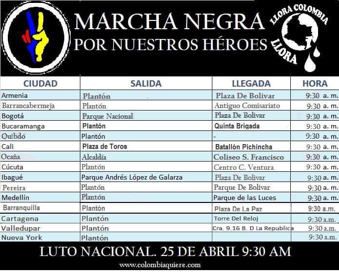 ElPirobote's tweet photo. Si es colombiano y ama su patria mañana no puede faltar, A marchar ! http://t.co/KHvtZpSJhO