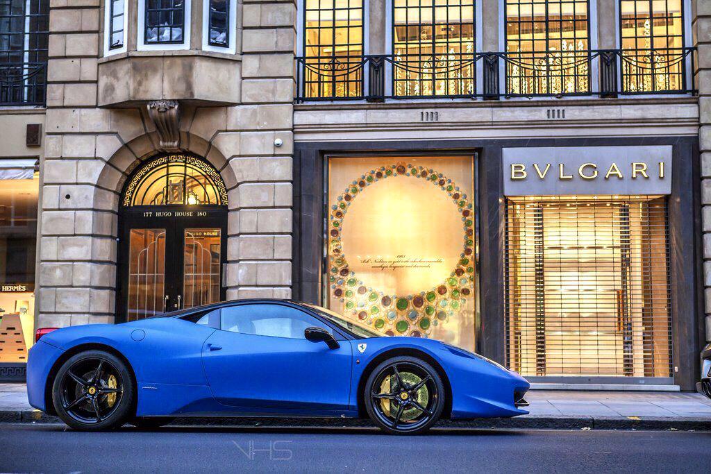 Ferrari and Bvlgari