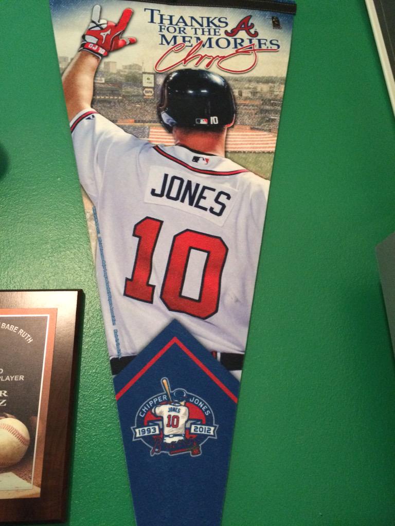 Happy birthday to my boy Larry (Chipper) Jones!   