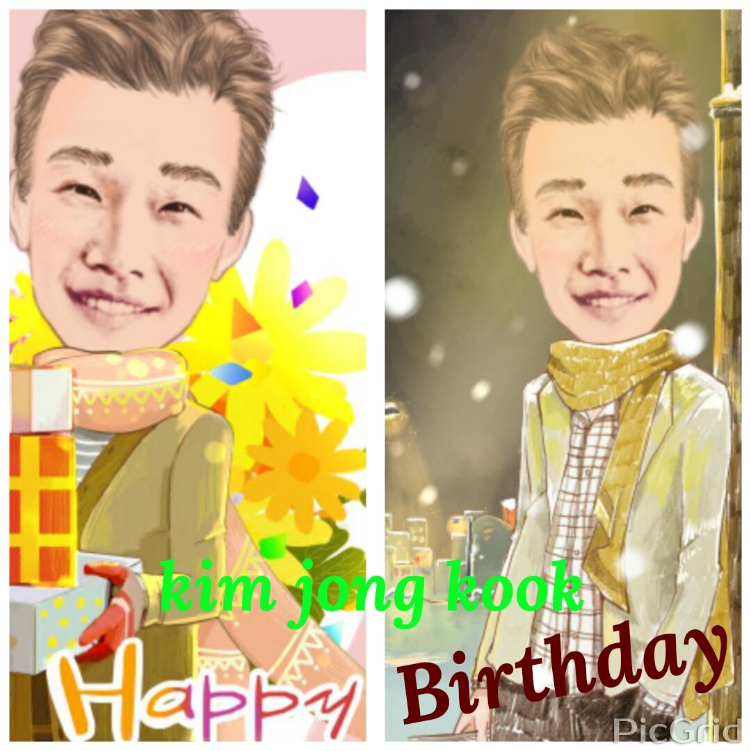  Happy Birthday  Kim jong kook! 