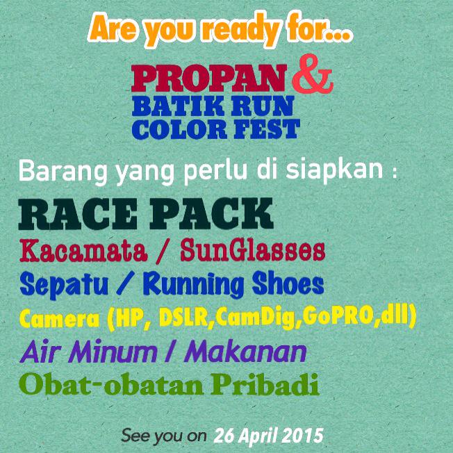 kotabatik's tweet photo. Besok #PropanBatikRunColorFest di Pekalongan, Guest Star DJ @AeeshaBiehs | Hadiah utama Yamaha Mio M3 @BatikRunColor http://t.co/be8Q6y7rSa