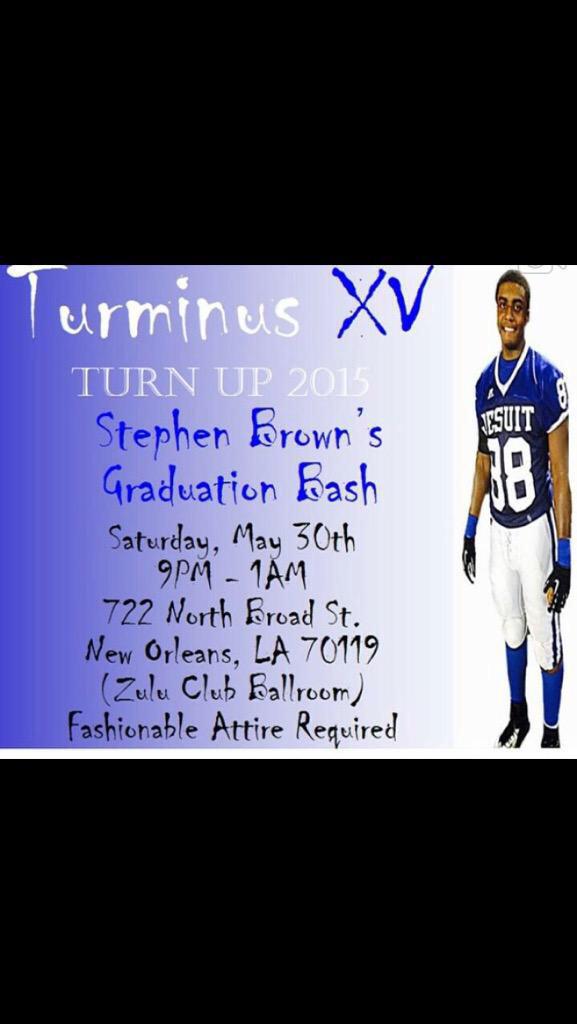 KyleJSBardell's tweet photo. #prom2k15 #turminusXV #StartSpreadingTheNews #NOLA #retweet #HighSchoolNation #AinNoCompetitionBih #MardiGrasNight http://t.co/LIGy7xupc8