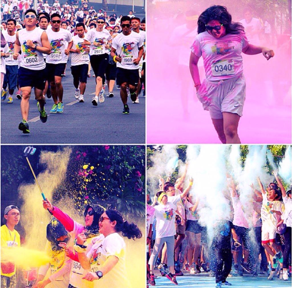 kotabatik's tweet photo. Siapkan fisik kalian untuk besok... #PropanBatikRunColorFest akan diikuti 3000 peserta. Route: lihat gambar http://t.co/sjhosJ8Gh1