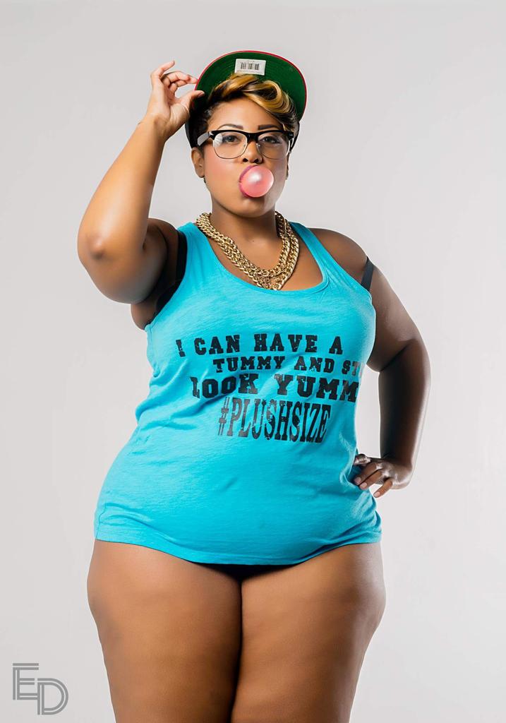 plushsizewear's tweet image. I can have a Tummy and still look Yummy.  #plushsize
Rock your curves and confidence in this bold racerback tank top.