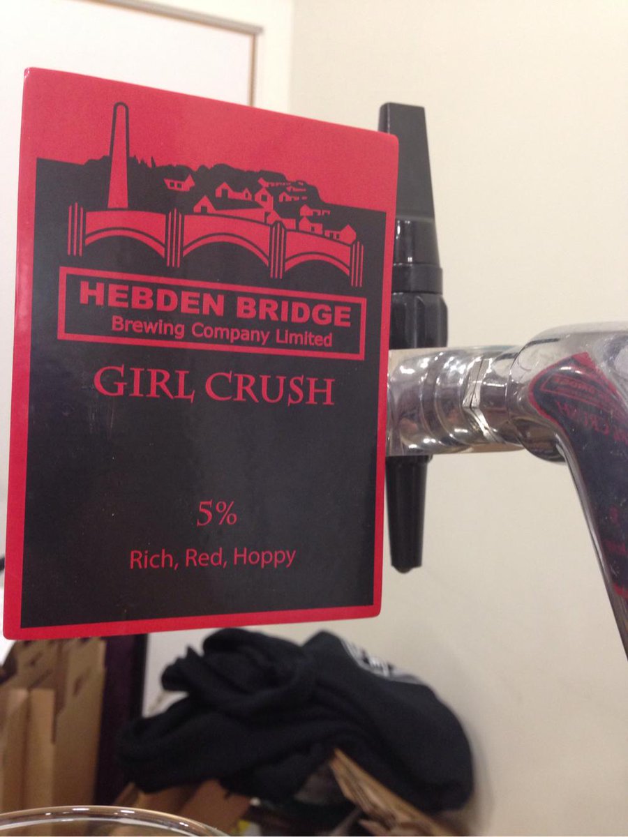 HebdenTownHall's tweet photo. 2 for 1 @BridestonesBeer is serving Girl Crush from @HebdenBrewCo at our beer &amp; cider festival http://t.co/vIcpeaHiig http://t.co/vK626vAyhv