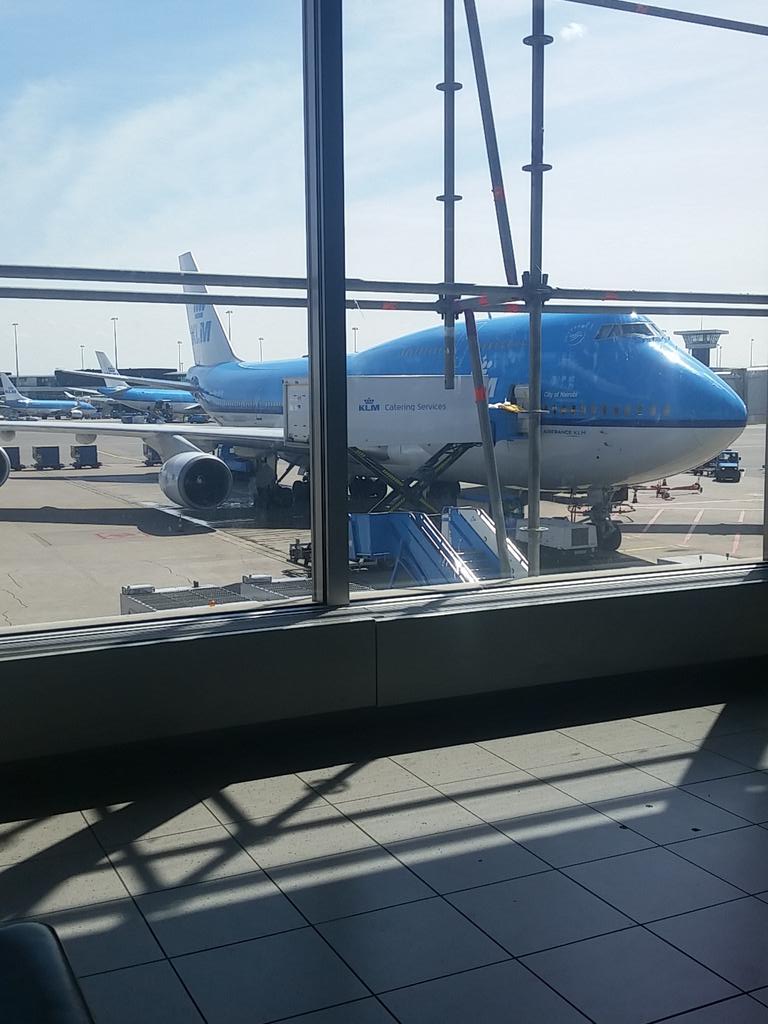Het boarden is gestart <a href="/KLM/">KLM</a>. Tokyo Japan here we come