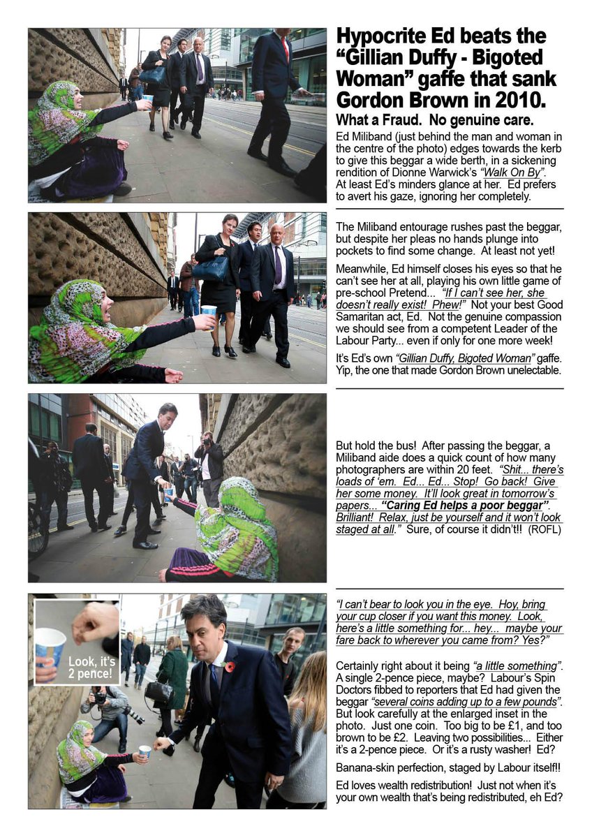 Taxi4Ed's tweet photo. Miliband's a fraud. Doesn't genuinely care about people. Here's proof. http://t.co/PQo2WDRiee #GE2015 @ReElectDave http://t.co/tRPk7CQlSN
