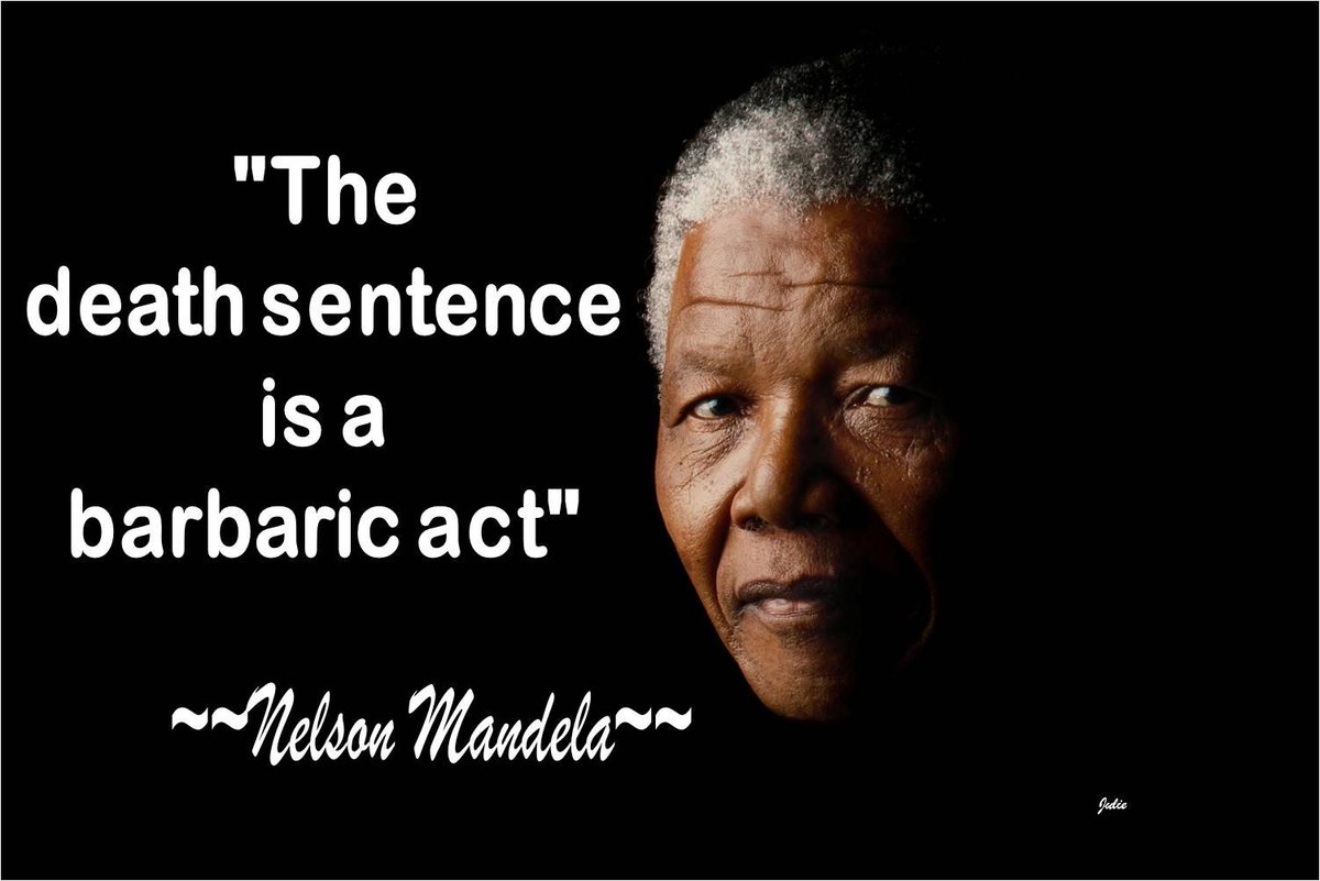 #stopdeathpenalty #MannyPacquaio Philipp's Nelson Mandela pleaded for #maryjane Mandela's 1st act - abolish DP #mercy