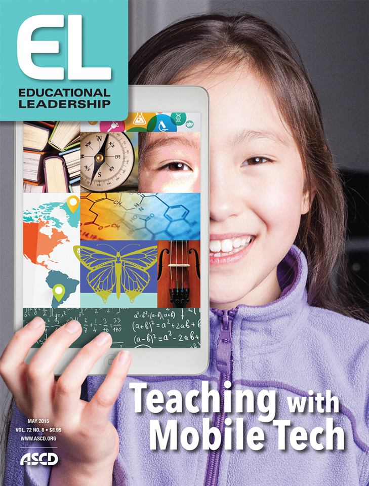 Find out why and how educators use mobile tech in the classroom in the May 2015 issue of EL, " ow.ly/MnDsA