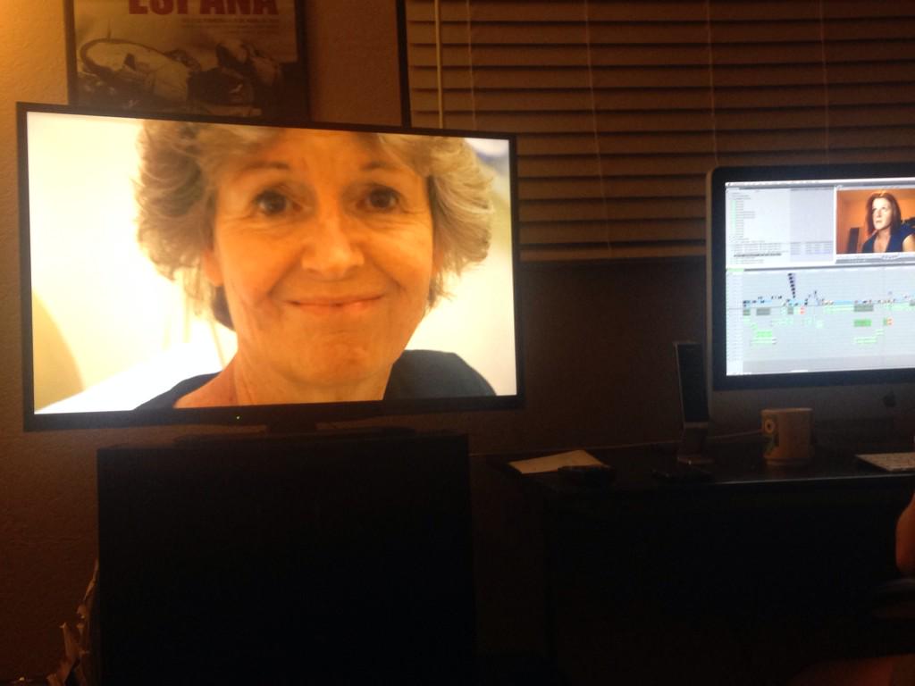 WoWMoMTheMovie's tweet photo. What an adorable granny! 
"Cancer? But you look good!" -something every #netcancer patients hears #LateNightEditing http://t.co/pzdLzq2AuN