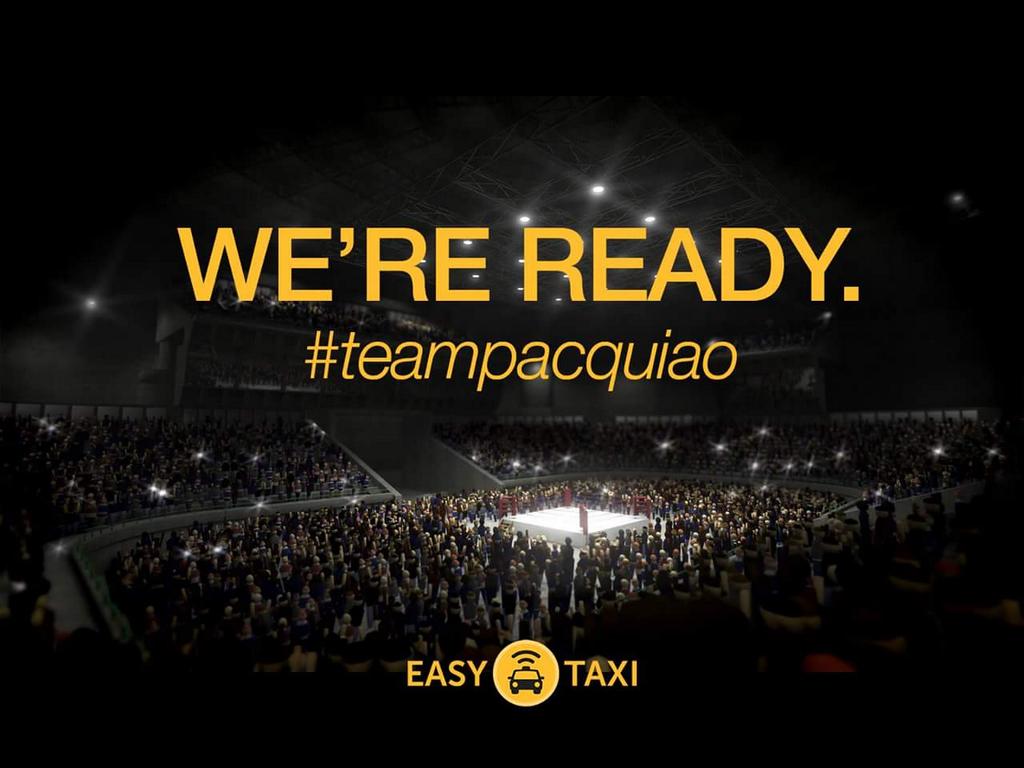 EasyTaxiPinoy's tweet photo. "Anytime,  Anywhere"  -Manny Pacquiao #maypac #TeamPacquiao #teampacman #MayweatherPacquiao http://t.co/dHXUkCq9mn