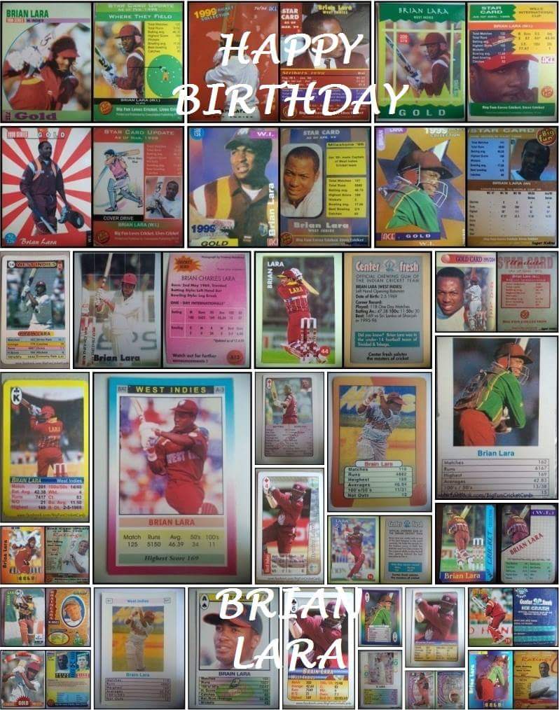 Happy Birthday Brian Lara    