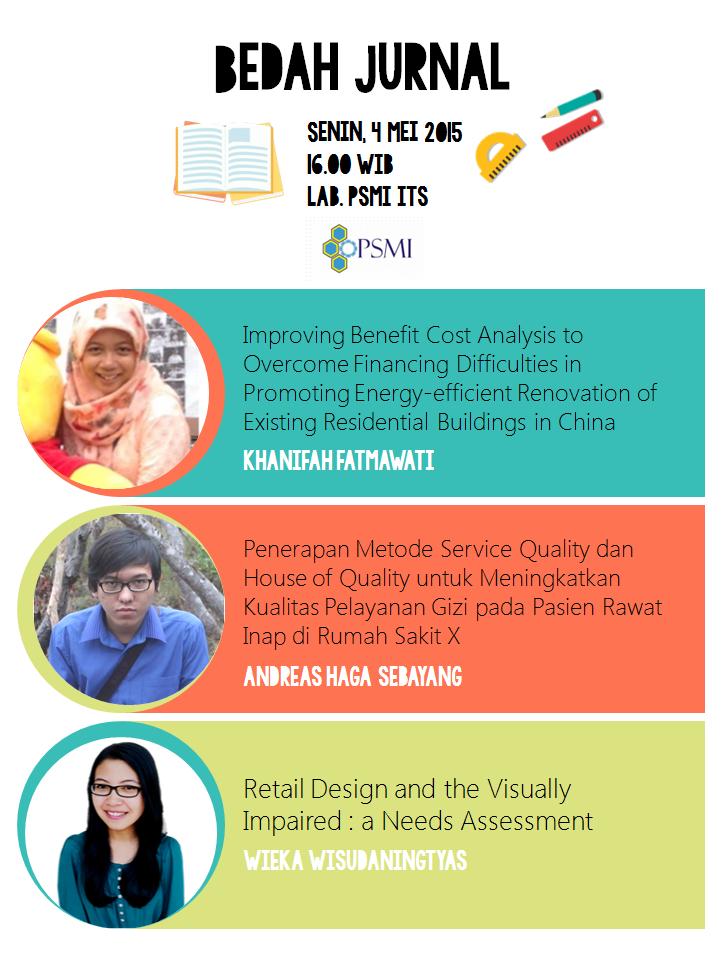 LabPSMI_ITS's tweet photo. Hey @IEITS2013 @ieits2014 ! Bedah Jurnal PSMI ada lagi niiih! Datang yaa adek-adek senin besok di PSMI jam 16.00 :) http://t.co/A5tMJcRtZN