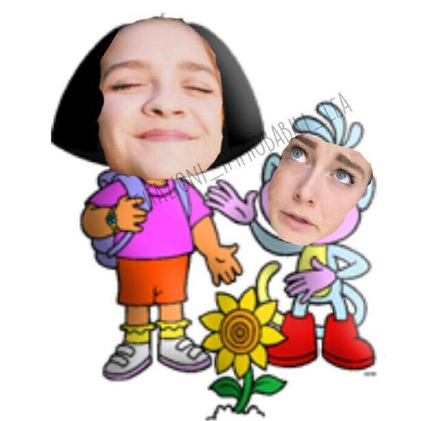 lea_cuccaroni's tweet photo. Vi amo persone di internet #LeaDora #SofiaLesploratrice ahahahahaah @sofia_viscardi http://t.co/TQKPJC0Jjw