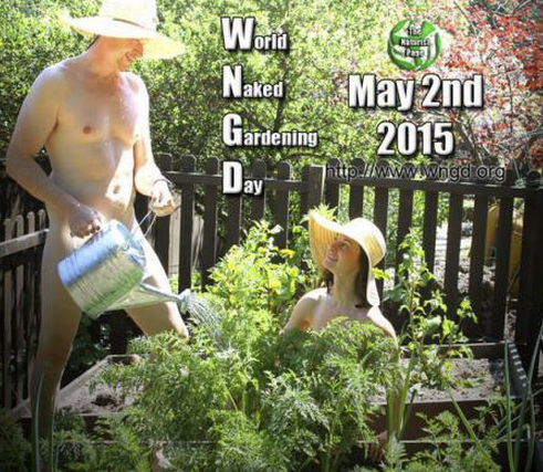 BostonDotCom's tweet photo. Today is the Kentucky Derby and the Mayweather/Pacquiao right. And World Naked Gardening Day. http://t.co/d6IbBUq46n http://t.co/YD1rf40CG1