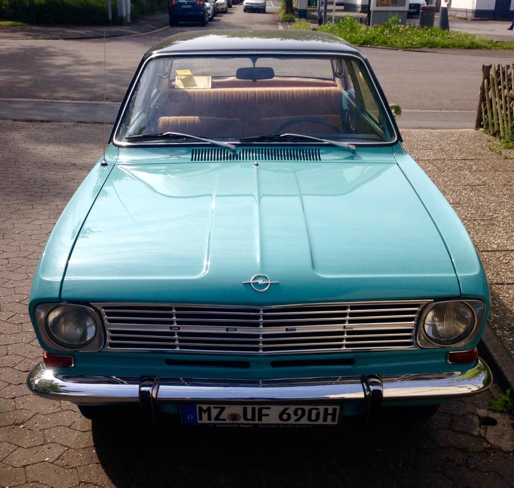 Michael Bermeitinger on Twitter: "#Opel Kadett B (65-73) L-Version mit
