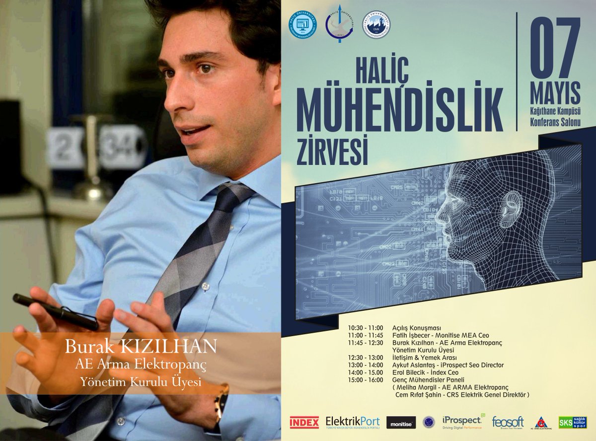 Sektörde öne gelen firmaların katılımlarıyla gerçekleşicek zirveye herkes davetlidir. <a href="/BurakKizilhan/">Burak Ç. Kızılhan</a>