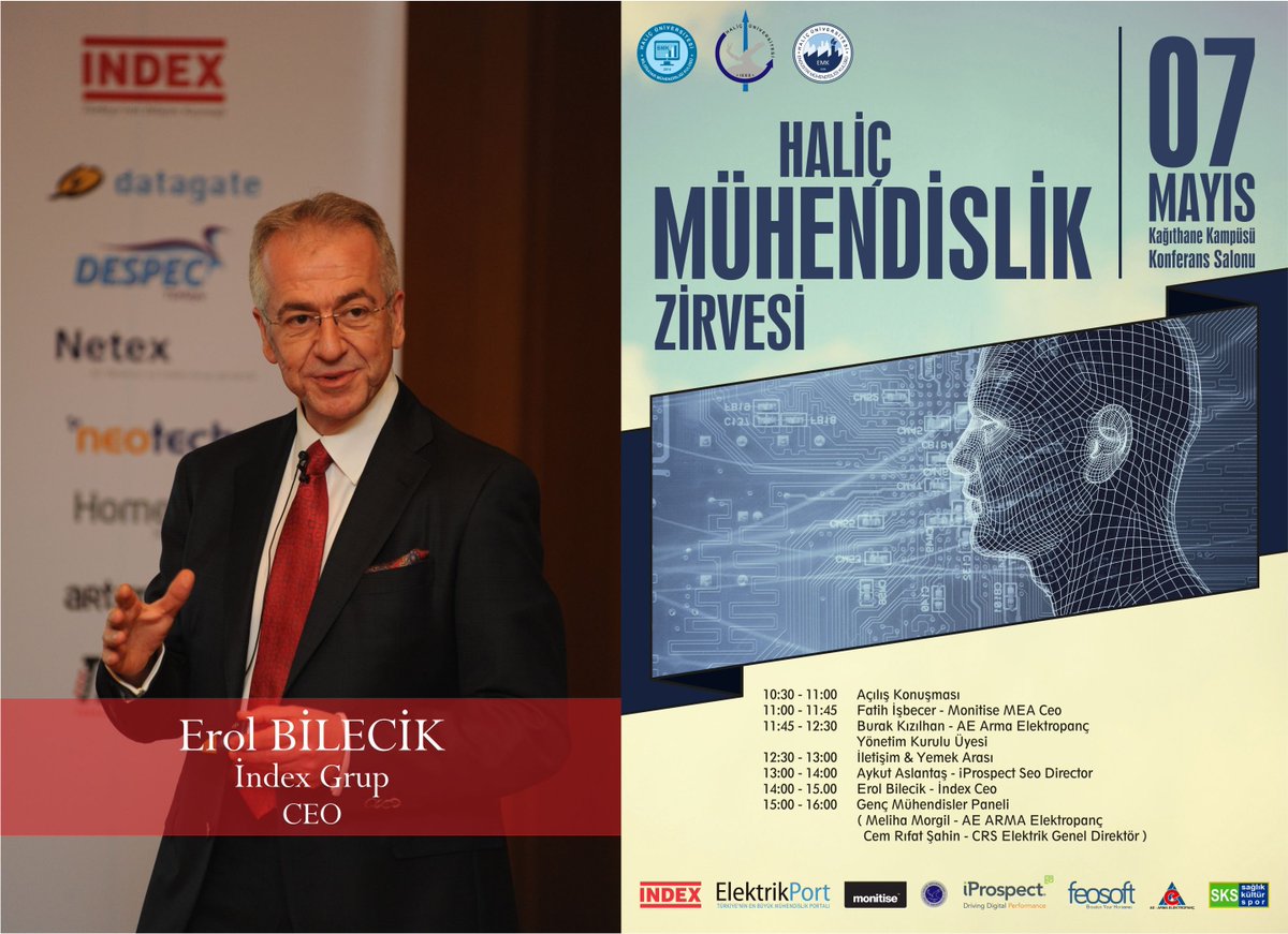 Sektörde öne gelen firmaların katılımlarıyla gerçekleşicek zirveye herkes davetlidir. <a href="/ErolBilecik/">Erol Bilecik</a>