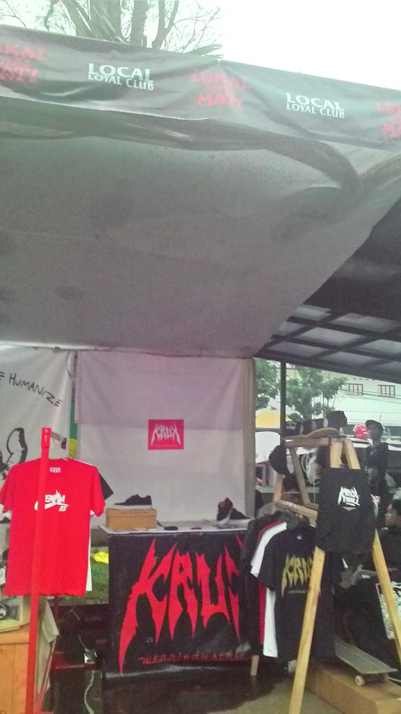 Kruxwear @ Loopstation Bdg Jl.Diponegoro 24, be there guys hiha #LOKALATAOEMATI