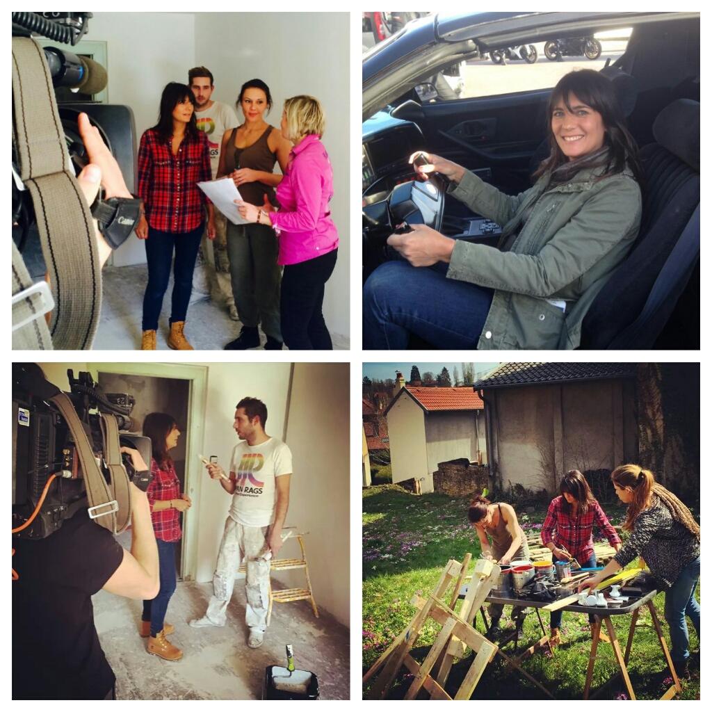 TeamEstelleD's tweet photo. 17 h, " tous ensemble " sur #tf1 avec @DenisEstelle en mode super couteau suisse 🔧🔨 ! #Solidarite http://t.co/drT3RVMArl