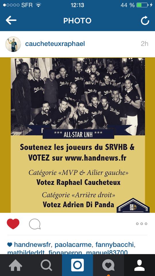 Merci à la team <a href="/SRVHB/">Saint-Raphaël Var Handball</a> de joueur le jeu à fond ! #AllStarLNH #Handball <a href="/Dipandaadrien/">DIPANDA Adrien</a> <a href="/rafi34000/">Raphael Caucheteux</a>