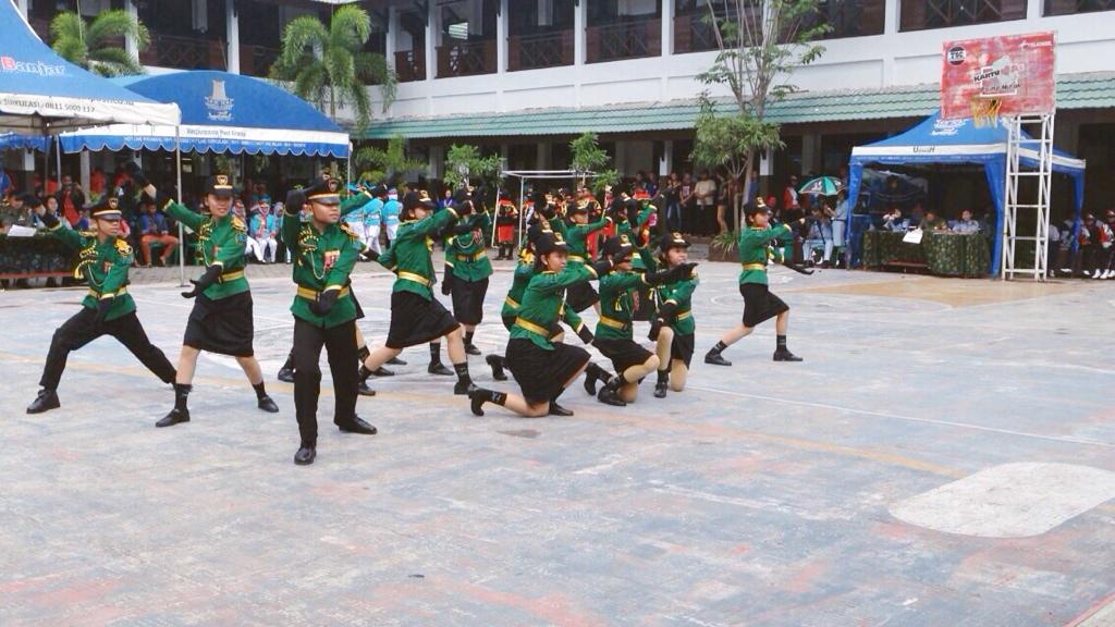 Penampilan di SMKN 1 Banjarmasin