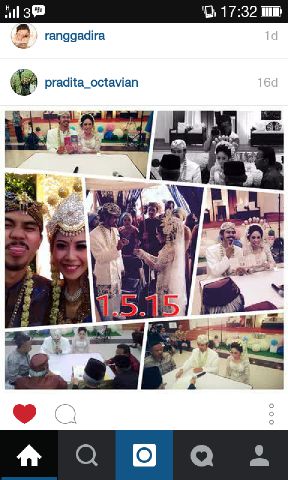 indah2493's tweet photo. 1.5.15 #HappyWeddingTetehMelaAaAdit http://t.co/e7LKHL0Rh8
