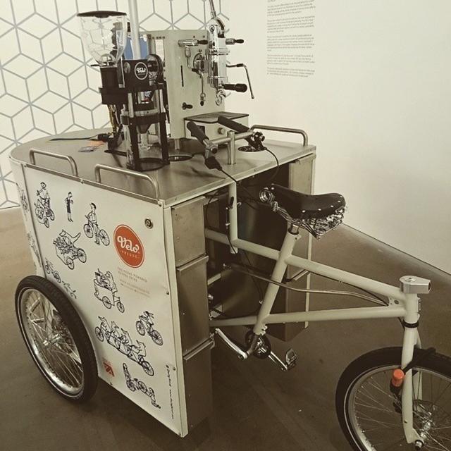 brooksengland's tweet photo. Pedal power with #Velopresso #SaddleSpy #CoffeeFestival http://t.co/kpL79GTaIp