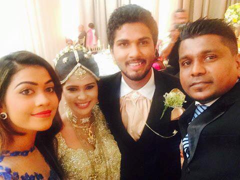 SherilRomen's tweet photo. Happy Wedded Life To Chandi &amp; Isika !! http://t.co/RJxxXGu8xG