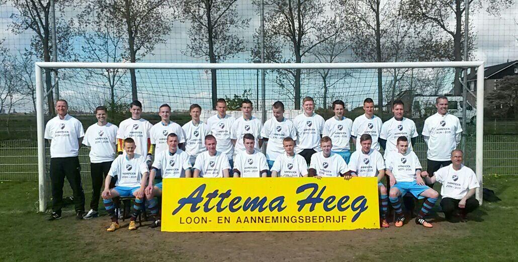 SJOOHHA1's tweet photo. We sluiten het seizoen af met een 5-1 overwinning! #kampioenen!!! http://t.co/1CwOJ6Gnt3