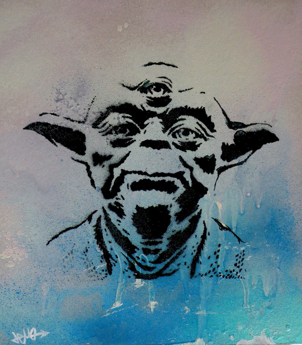 EmiTwo1's tweet image. Just finished these paintings, hella stoned I am.