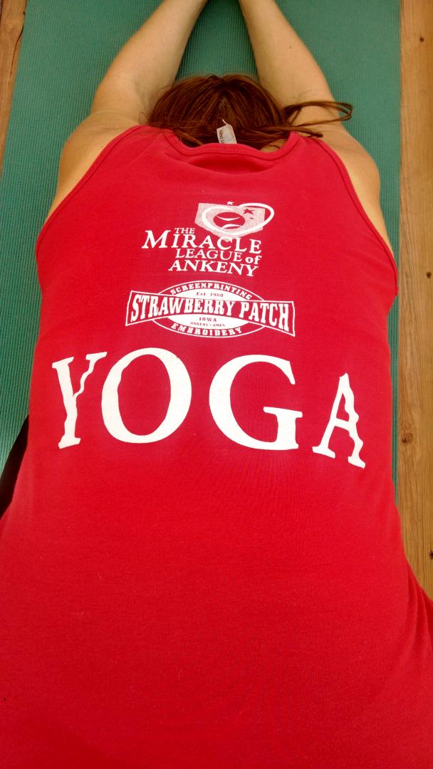 Rise and shine Ankeny. Yoga @ 8am Miracle League games @ 9. #BringingItAllTogether