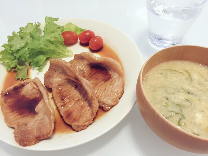 豚の生姜焼きのtwitterイラスト検索結果 古い順