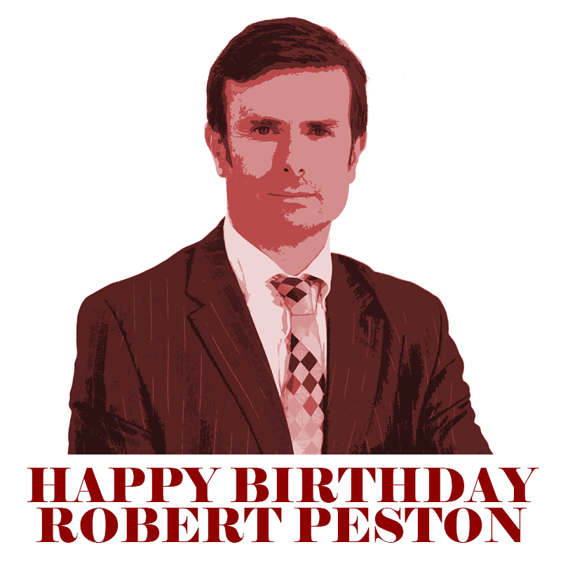 Wishing our wonderful ambassador Robert Peston a very, very Happy Birthday 