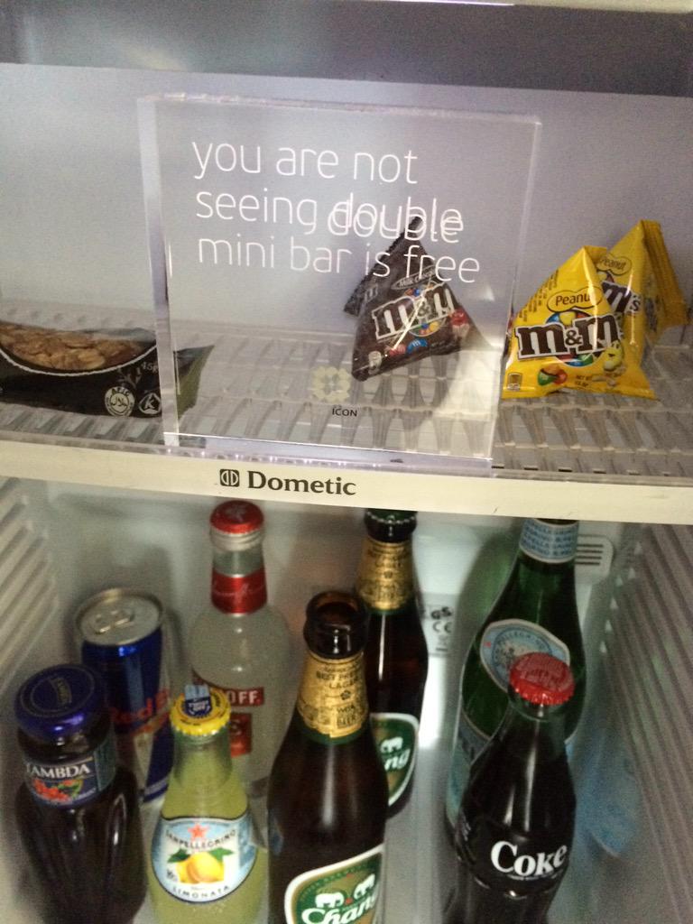 Henry Tuke (@henrytuke) on Twitter photo Loving the free mini bar <a href="/hoteliconhk/">Hotel ICON Hong Kong</a> what an awesome hotel! Loving the free mini bar <a href="/hoteliconhk/">Hotel ICON Hong Kong</a> what an awesome hotel!