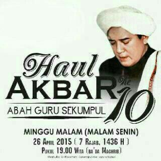 Semoga Acara Haul Abah Sekumpul Berjalan Dgn Lancar &amp; Aman. ! *pastikan rumah anda di tinggal dalam keadaan aman*