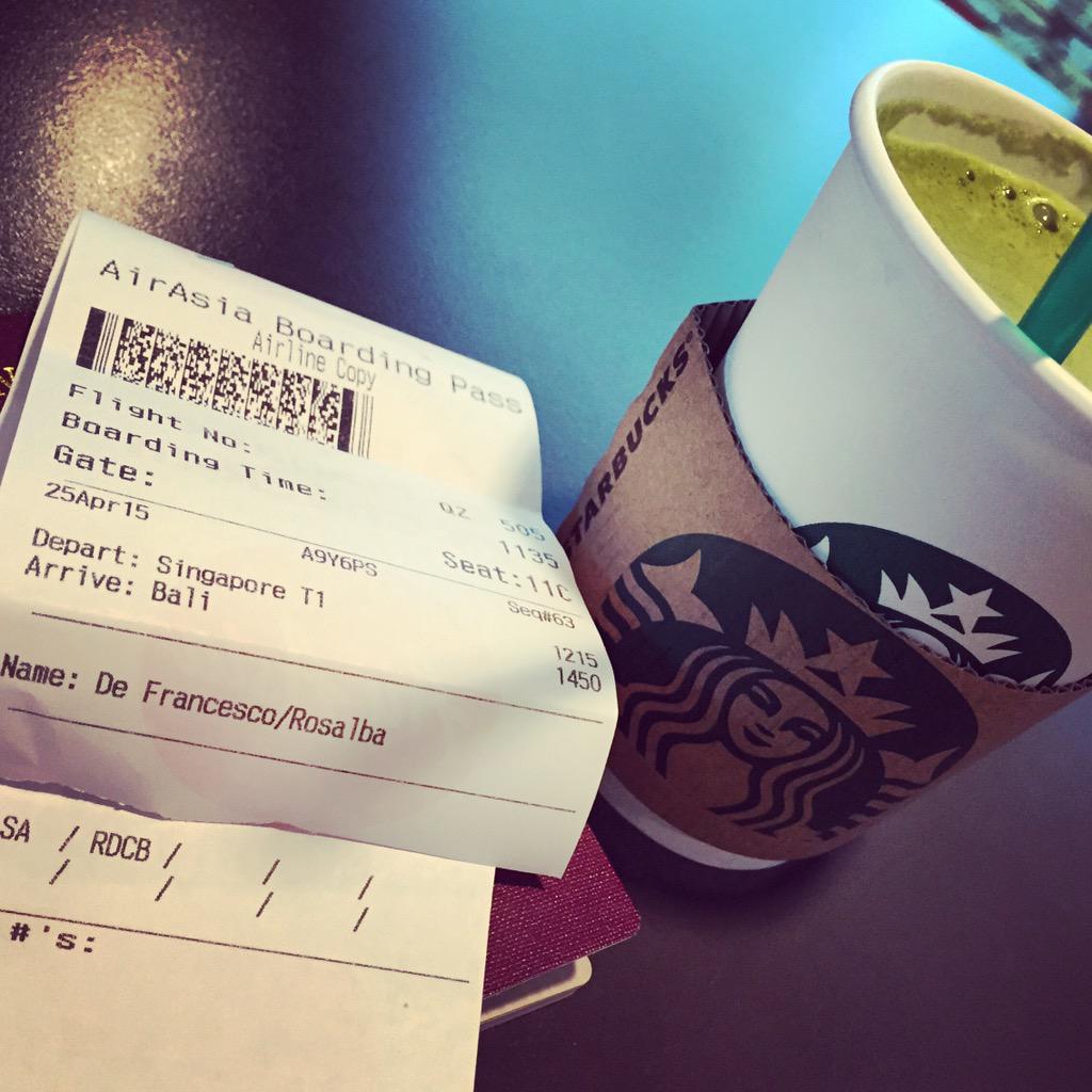 Rosdefrances's tweet image. #BoardingTime #singapore #bali