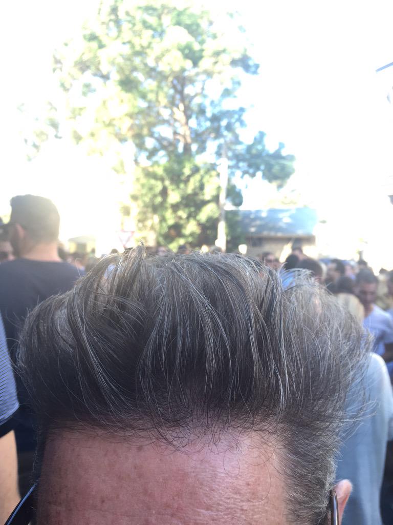 JDsHair's tweet photo. My hair sucks today #AnzacDay http://t.co/T6dCBqOFfb