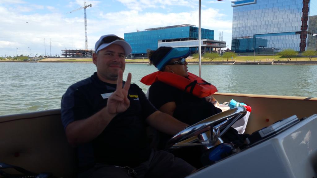 Captain Matt took us for a ride at the Pedaled Tour.. He did a great job!!! #TempeFAM2015