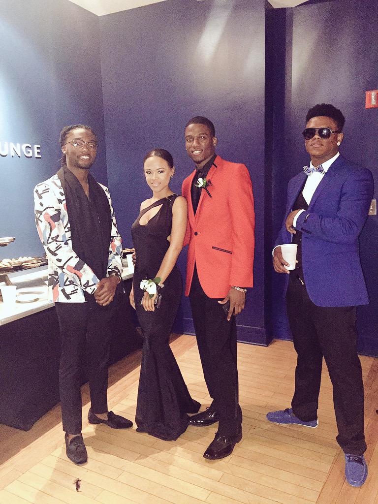 Serayah's tweet photo. His Prom #PromAgain #FamilyFriend #NiceNight http://t.co/k6laSykvEj