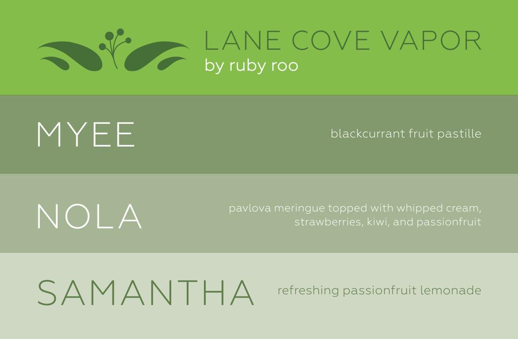 LaneCoveVapor's tweet image. Our flavor profiles! #lanecovevapor #rubycrew #samantha #nola #myee #tootlyfe #kcavo