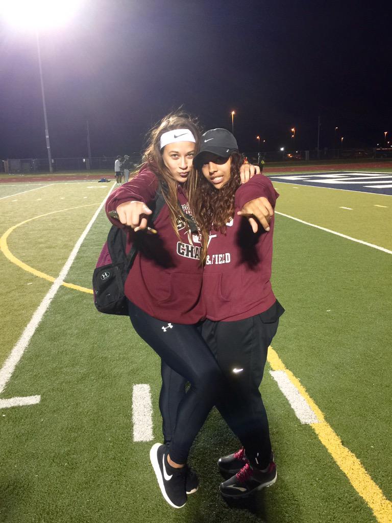 kristenlwalton's tweet photo. These girls killed it today. Took 1st in all 3 relays &amp; 3rd in the 100m with a 12.55.  Proud of her &amp; her teammates. http://t.co/P9Ygv6TWxF